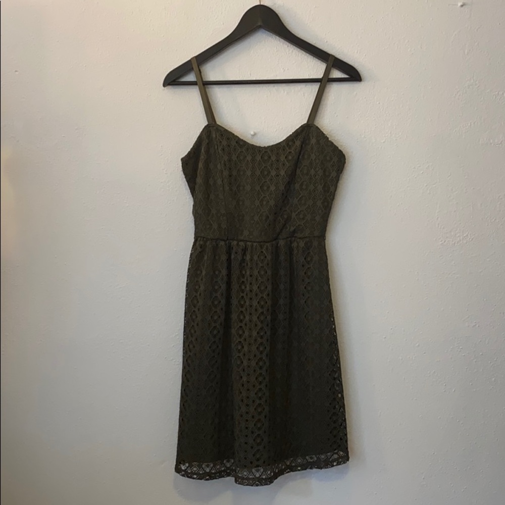 Maurice’s Green Lace Dress